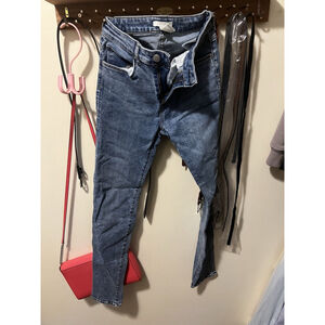 H&M Skinny Jeans Women's Size 4 Blue Mid Rise Light